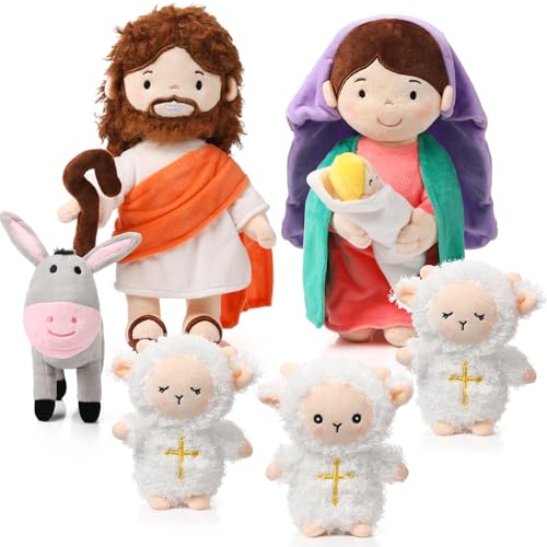 HyDren six-piece plush nativity set