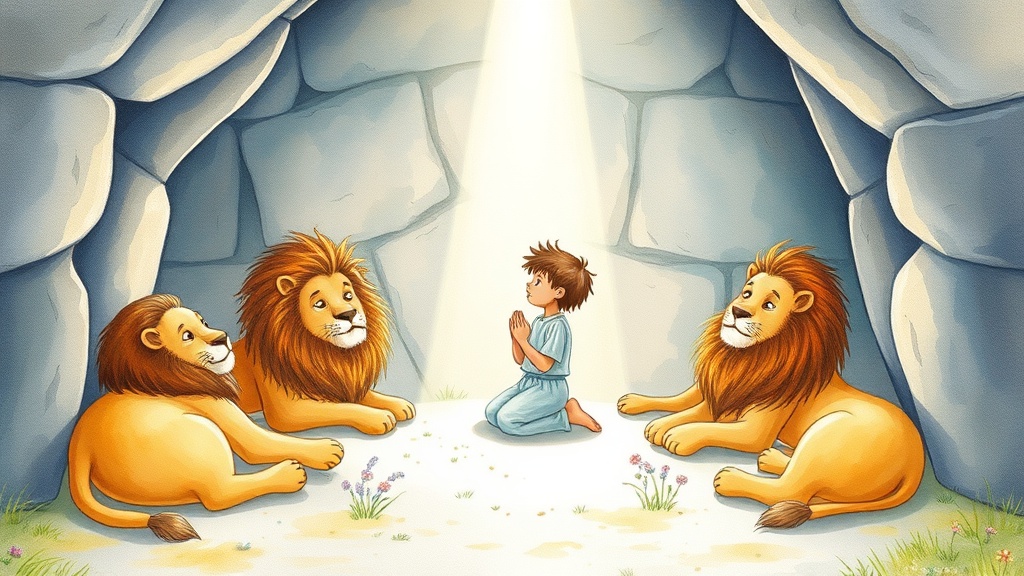 Daniel in the Lions' Den