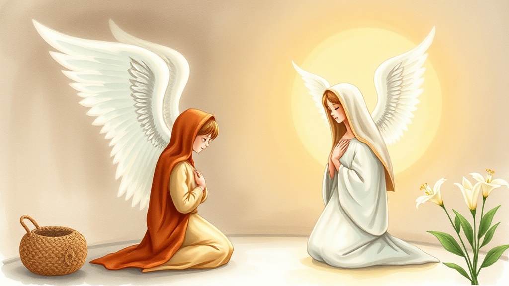 The Angel Gabriel Visits Mary